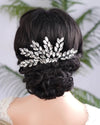 Wedding Rhinestone Hair Comb, Bridal Crystal Gem Hairpiece, Bride Crystal Hairpin Hair Comb - KaleaBoutique.com