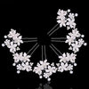 White Floral Bridal 2 PC Hair Pin Set, Wedding Party Pearl Flower Hairpin Hairpiece Set - KaleaBoutique.com