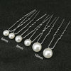 White Pearl 20 PC Hairpin Set, Wedding Pearl Bridal Hair Pins, One Size Pearl Minimalist Hair Pin Set - KaleaBoutique.com