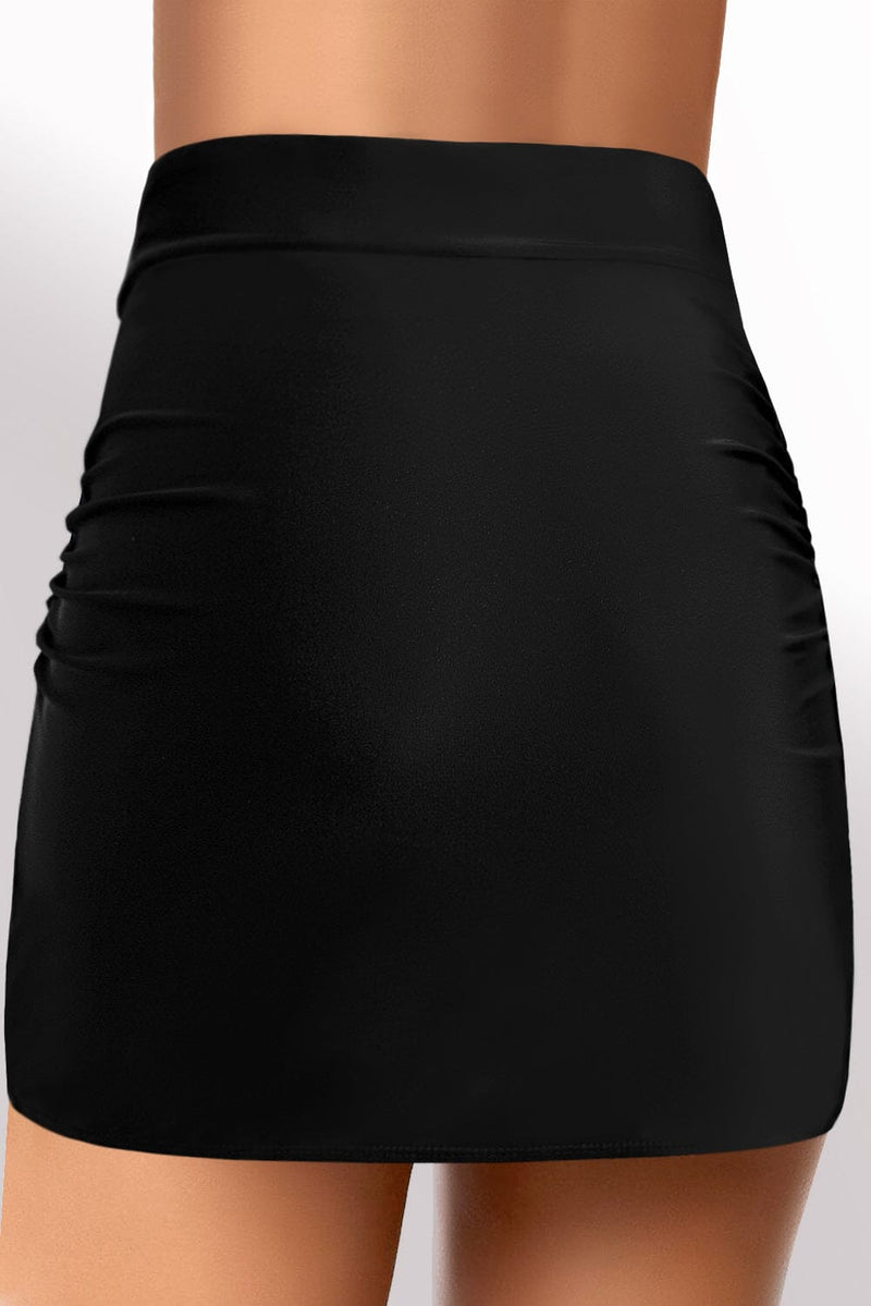 KaleaBoutique Stylish Arch Hem Swim Skirt - KaleaBoutique.com