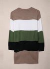 KaleaBoutique Stylish Color Block Sweater Dress - KaleaBoutique.com