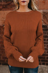 KaleaBoutique Stylish Hollow-Out Back Sweater with Tie - KaleaBoutique.com