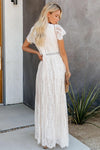 KaleaBoutique Beautiful White Fill Your Heart Lace Maxi Dress - KaleaBoutique.com