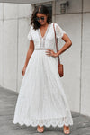 KaleaBoutique Beautiful White Fill Your Heart Lace Maxi Dress - KaleaBoutique.com