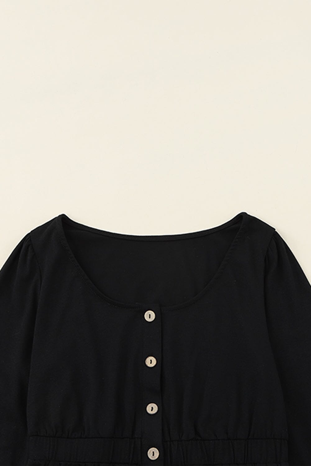 KaleaBoutique Button Up High Waist Long Sleeve Dress - KaleaBoutique.com