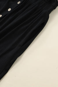 KaleaBoutique Button Up High Waist Long Sleeve Dress - KaleaBoutique.com