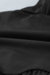 KaleaBoutique Strappy Neck Detail Black High Waist 2 PC Plus Size Swimsuit Tankini Set - KaleaBoutique.com