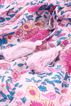KaleaBoutique Stylish Boho Ruffled V Neck Floral Mini Dress - KaleaBoutique.com