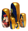 Traditional Nativity 5 Piece Nesting Doll, Traditional Handcrafted Nested Doll - KaleaBoutique.com