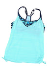 KaleaBoutique Beautiful Patchwork Sporty Scoop Neck Tankini - KaleaBoutique.com