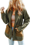 KaleaBoutique Stitching Quilted Drawstring Jacket - KaleaBoutique.com