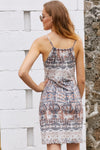 KaleaBoutique Stylish Bohemian All Over Print Keyhole Front Dress - KaleaBoutique.com