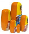 The Beatles Paul McCartney 5 Piece Nesting Doll set - Handcrafted Stacking Matryoshka Set - KaleaBoutique.com