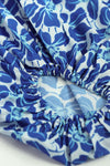 KaleaBoutique Beautiful V Neck Lantern Sleeves Floral Tunic Dress - KaleaBoutique.com