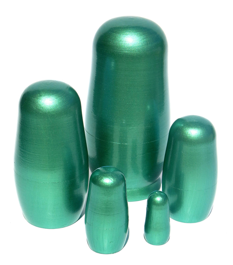 Wizard of Oz 5 Piece Nesting Dolls Set - Handcrafted Wooden Stacking Matryoshka Set - KaleaBoutique.com